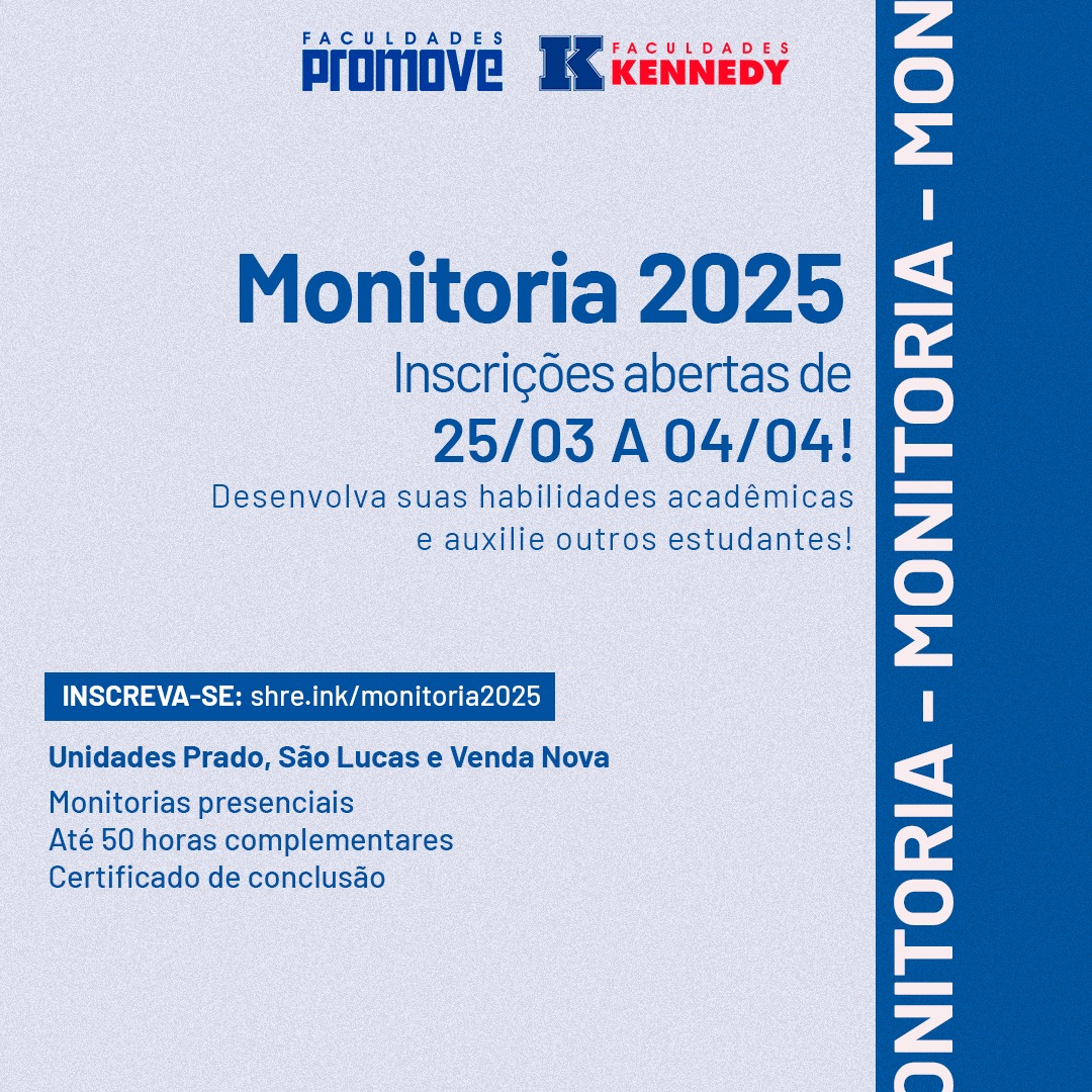 Leia mais sobre o artigo Monitoria 2025